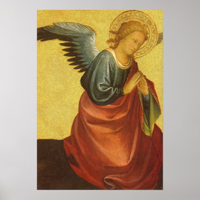 Poster Renaissance Angel by Master of the Bambino Vispo (Frente)
