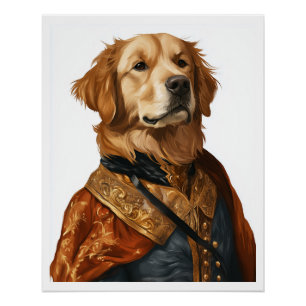 Pôster Renaissance Rover � Cão de Arte Clássica