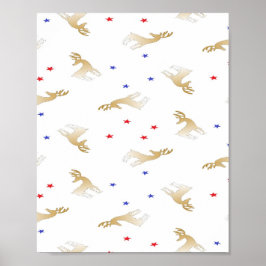 Poster renas e estrelas