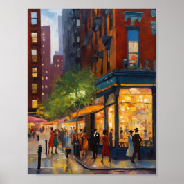 Poster Renascença Elegante e sofisticada do Harlem