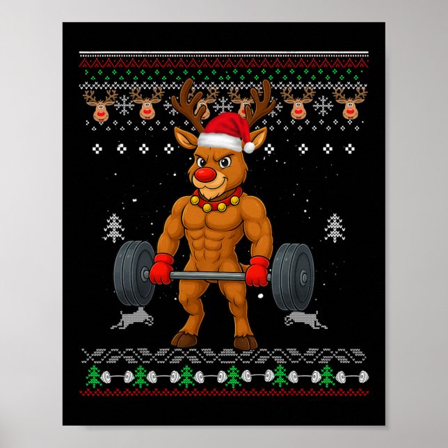 Poster Renascer Nariz Vermelho Gainzdeer Ginásio Natal Fe (Frente)