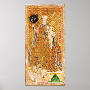 POSTER RENASCIMENTO ANTIGO TAROTS 2/PAPESS