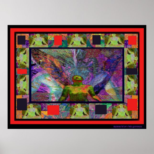 Poster Renascimento da Deusa (Frente)