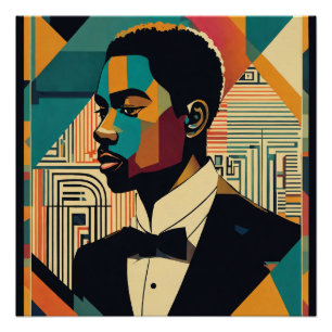 Pôster Renascimento de Harlem Vintage