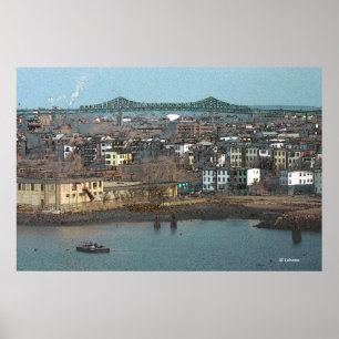 Poster Renderização da ponte Tobin