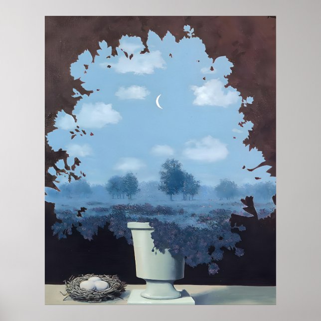 Poster Rene Magritte art (Frente)