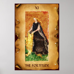 POSTER RENISSÂNCIA ANTIQUA VISA A FORTITUDE- FORÇA