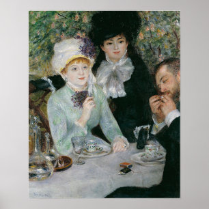 Poster Renoir - Após O Luncheon