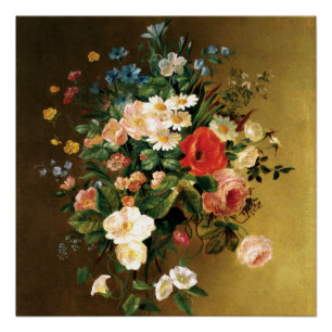Pôster Renoir - Buquê de Flores, 1858,