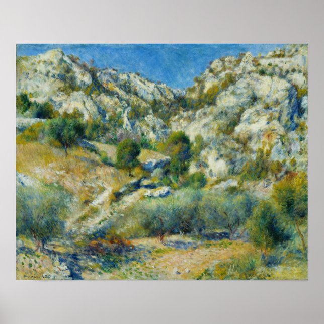 Poster Renoir - Carroçaria Em L'Estaque (Frente)