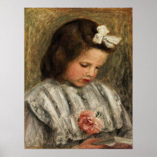 Poster Renoir - Chefe De Garota 1893