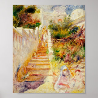 Poster Renoir, Etapas em Argel