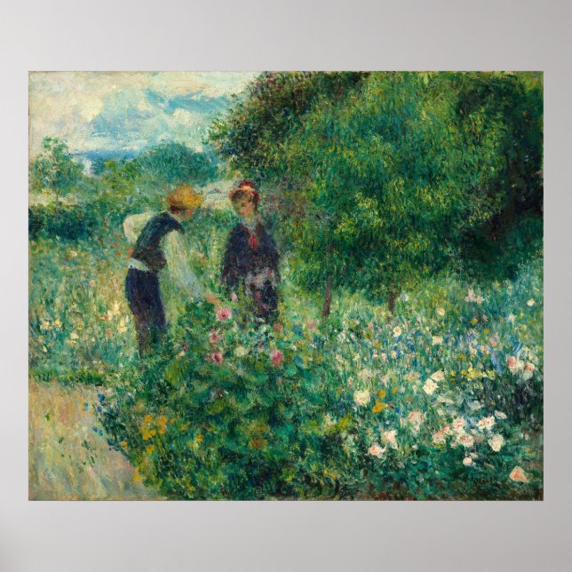 Poster Renoir, Flores Separadoras (Frente)
