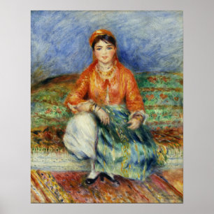 Poster Renoir - Garota Argelina