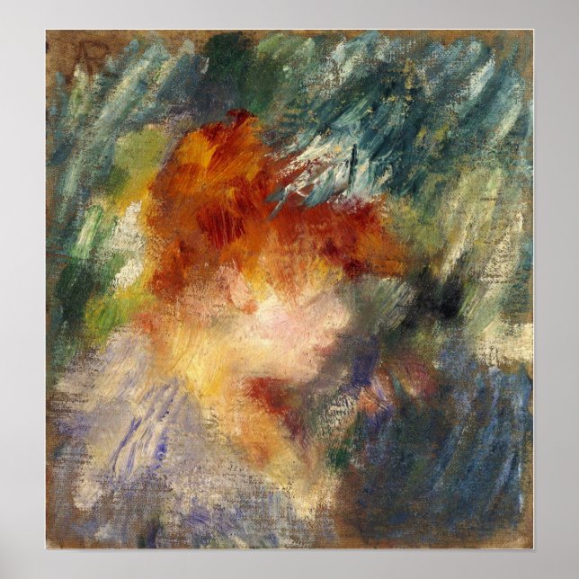Poster Renoir - Jeanne Samary 1878 (Frente)