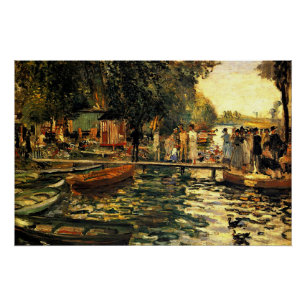 Pôster Renoir - La Grenouillere