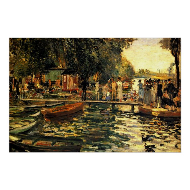 Pôster Renoir - La Grenouillere (Frente)