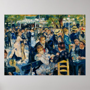 Pôster Renoir - Le Moulin de la Galette