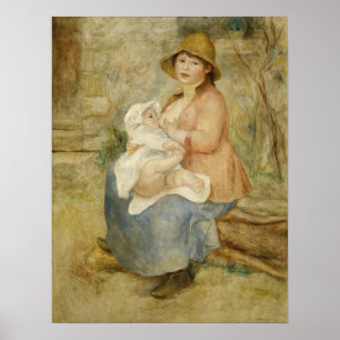 Poster Renoir - Maternidade