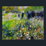 Poster Renoir, Mulher com Parasol num Jardim, 1875<br><div class="desc">Renoir,  Mulher com Parasol num Jardim,  1875. Poster de metal fascinante projetado com amor. Decorra seu espaço com este design e encontre inspiração diária nele.</div>