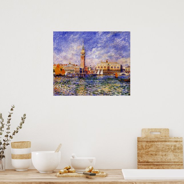 Poster Renoir, O Palácio dos Doges, (Cozinha)