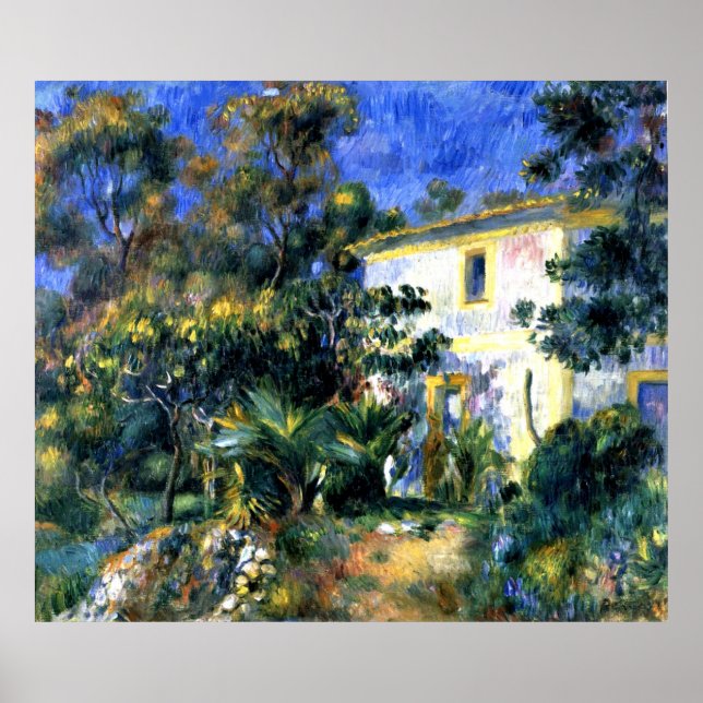 Poster Renoir - Paisagem Argelina (Frente)