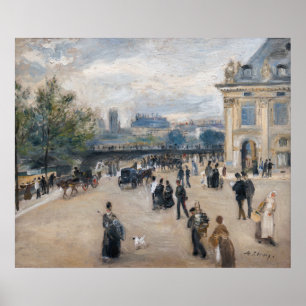 Poster Renoir - Paris, Instituto no Quai Malaquais