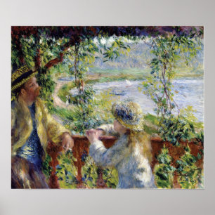Poster Renoir - Pela Água (Perto Do Lago) 1880