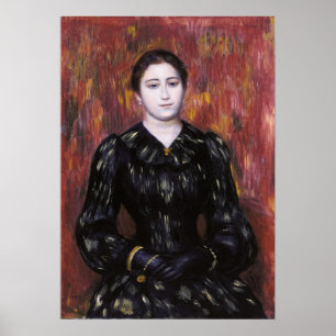 Poster Renoir - Retrato De Mme. Paulin