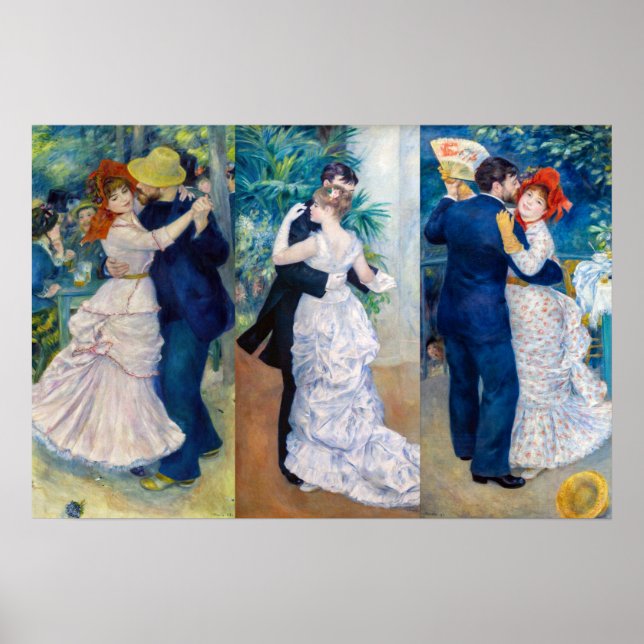 Poster Renoir - Série de dança: Bougal, Cidade e País (Frente)
