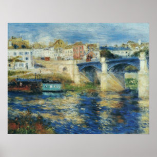 Poster Renoir - The Chatou Bridge 1875