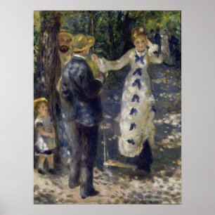 Poster Renoir - The Swing