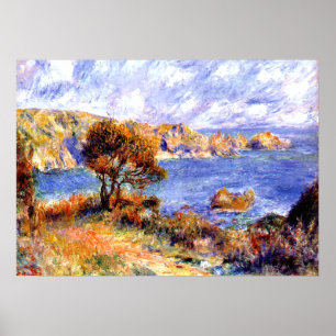 Pôster Renoir - Vista em Guernsey