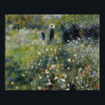Poster Renoir Woman with Parasol in Garden<br><div class="desc">Woman with a Parasol in a Garden,  Pierre-Auguste Renoir,  1875. Oil on canvas,  54.5 x 65 cm. Museo Thyssen-Bornemisza,  Madrid  

 Pierre-Auguste Renoir ( 25 February 1841 - 3 December 1919) was a French artist who was a leading painter in the development of the Impressionist style.</div>