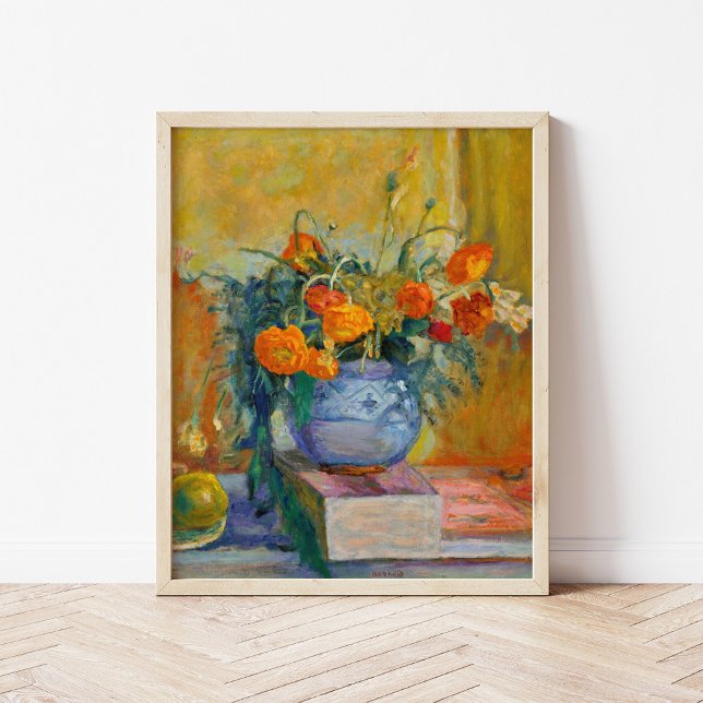 Poster Renoncules to Vase Bleu | Pierre Bonnard (Criador carregado)