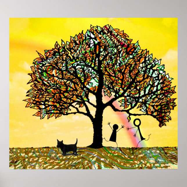 Pôster Renovação da Árvore de Vida (Frente)