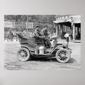 Poster REO Mountaineer retorna a Nova York 1905