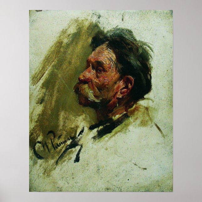 Poster Repin - Camponês (Frente)