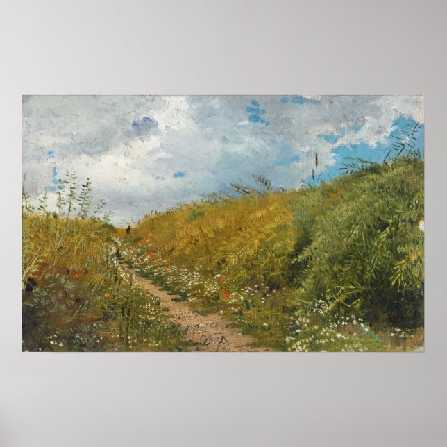 Poster Repin - Estrada Através da Passagem Estreita (Frente)