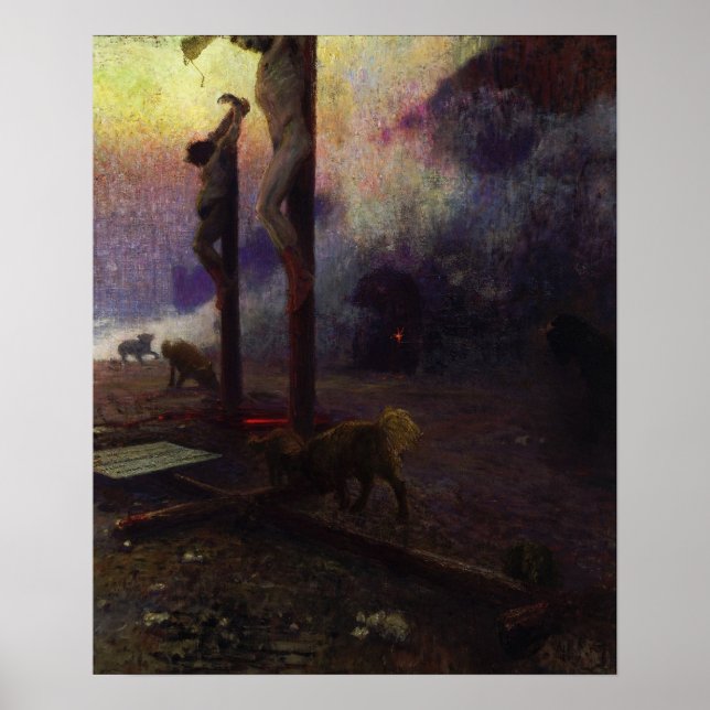 Poster Repin - Golgotha (Frente)