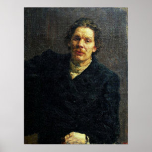 Poster Repin - Maxim Gorky 1899
