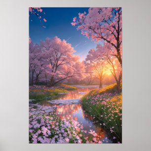 Poster Repórter Sakura de Sunset