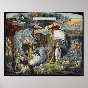 Poster Representação Antiga do Apocalipse