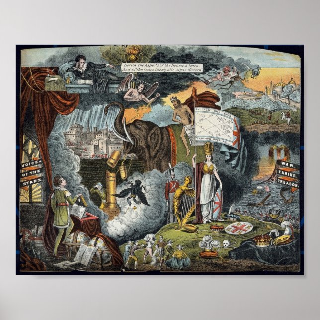 Poster Representação Antiga do Apocalipse (Frente)