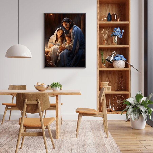 Poster Representação de Natividade Arranjante (Criador carregado)