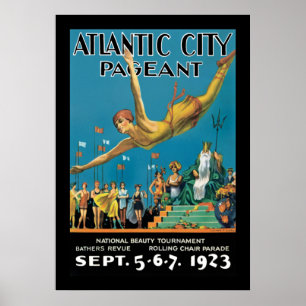 Poster Representação histórica de Atlantic City