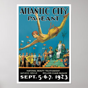 Poster Representação histórica de Atlantic City