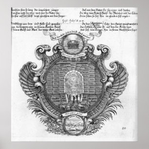 Pôster Representação pictórico