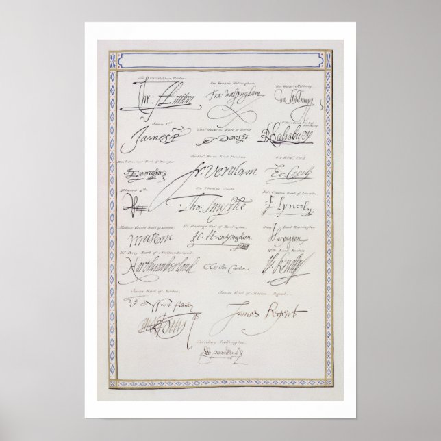 Poster Reprodução das assinaturas dos tutores e seus (Frente)