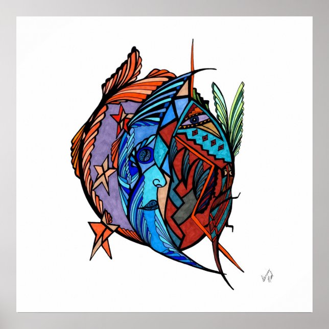 Pôster Reprodução de Espírito de Moon Star (Frente)